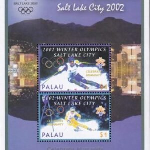 US 679a Trust Territories Palau NH VF Winter Olympics (Lge. Rings)