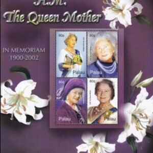 US 706 Trust Territories Palau NH VF Queen Mother Memorial M/S