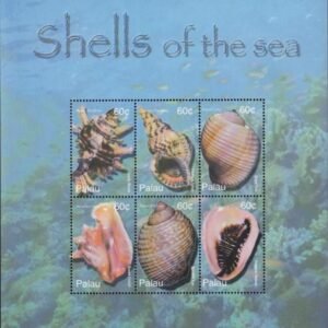 US 710 Trust Territories Palau NH VF Shells M/S