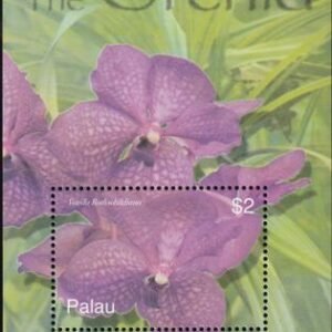 US 718 Trust Territories Palau NH VF Orchids S/S