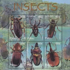 US 719 Trust Territories Palau NH VF Insects M/S