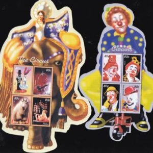 US 739-40 Trust Territories Palau NH VF Clowns & Circus