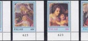 US 741-44 Trust Territories Palau NH VF Christmas