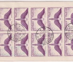 Switzerland 1930 South America Flight to Lakehurst Cover