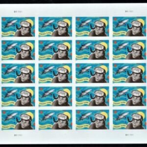 US 5693a Modern Imperf Eugenie Clark Sheet