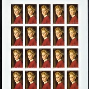 US 5702a Modern Imperf Nancy Reagan Sheet
