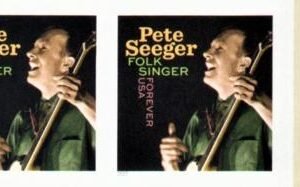 US 5708 Modern Imperf Pete Seeger Pair