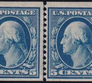 US 355 Washington / Franklin H F+ Line Pair New BSE Cert