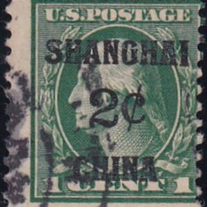 US Shanghai Overprints K1 - Stamps and Covers Ave Used Faulty