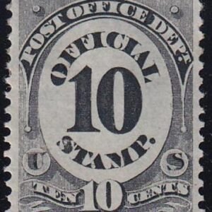 US O51 Classic to Modern Officals Mint XF Disturbed OG, Great Centering