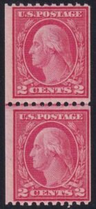 US 450 Washington / Franklin Mint NH F-VF Line Pair
