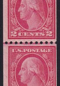 US 450 Washington / Franklin Mint NH F-VF Line Pair