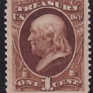 US O72 Officals Mint LH F-VF+ Fresh!