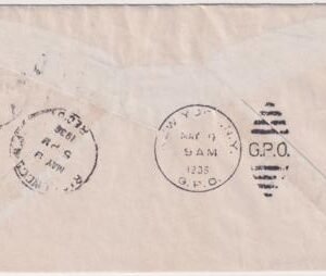 Switzerland 1936 1st North America Flight Cover
