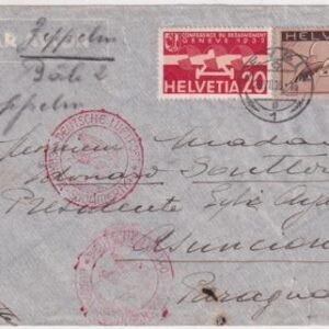 Switzerland 1936 10th South America Zeppelin Flight Cover