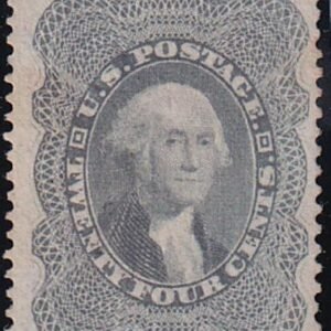 US 37a Early Classics Mint F Gray- No Gum