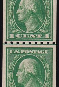 US 410 Washington / Franklin NH F-VF Line Pair - Pristine