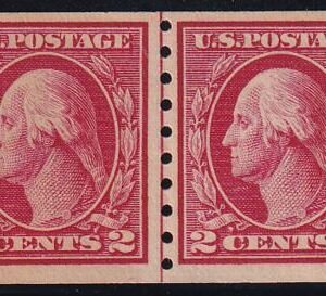 US 413 Washington / Franklin Mint LH F-VF Barely Hinged