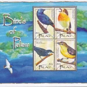US 789 Trust Territories Palau NH VF Birds M/S