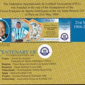 US 800 Trust Territories Palau NH VF FIFA Soccer S/S