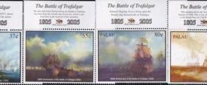 US 816-19 Trust Territories Palau NH VF Battle Of Trafalgar