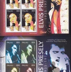 US 828-29 Trust Territories Palau NH VF Elvis Presley M/S