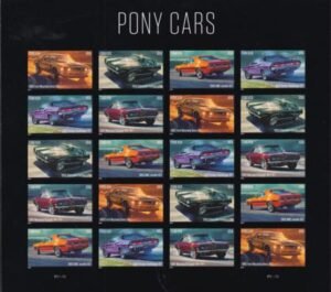 US Modern Imperf Pony Cars Block
