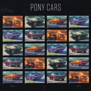 US Modern Imperf Pony Cars Block