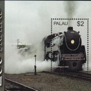 US 831 Trust Territories Palau NH VF Train Bicentennial S/S
