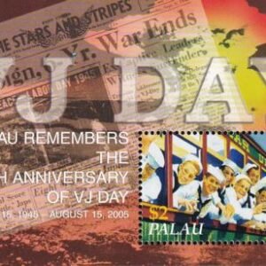 US 833 Trust Territories Palau NH VF VJ Day S/S