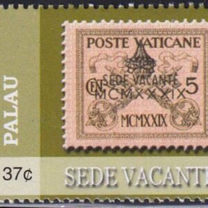 US 841 Trust Territories Palau NH VF Vatican Sede Vacante