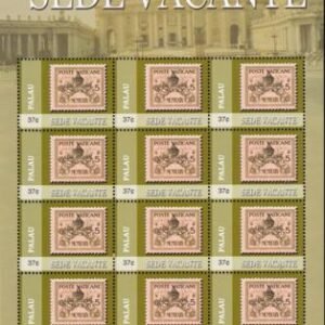 US 841 Trust Territories Palau NH VF Vatican Sede Vacante M/S Of 12