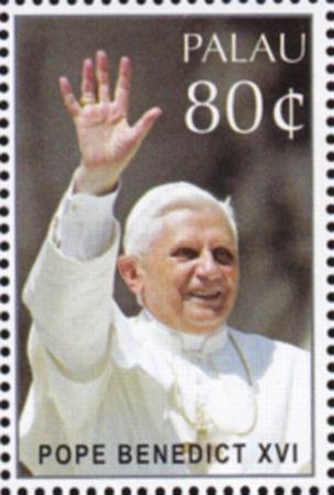INV-26930itExt US 844 Trust Territories Palau NH VF Pope Benedict XVI