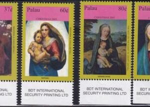 US 845-48 Trust Territories Palau NH VF Christmas Set Of 3