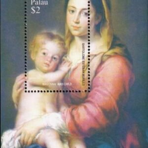 US 849 Trust Territories Palau NH VF Christmas S/S