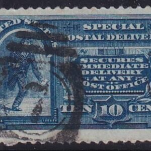 US E4 Special Delivery Used F Neat Cancel - Completely Sound