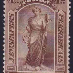 US PR24 Newspapers  Mint F-VF Short Perfs At Right