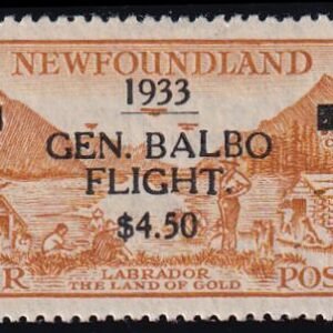 Newfoundland C18 Mint LH VF-XF Balbo