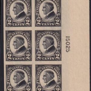 US 611 LH VF Plate Block