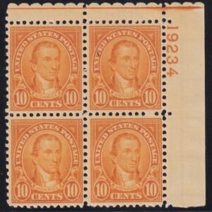 US 642 NH VF Plate Block