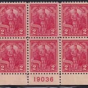 US 643 NH VF Plate Block