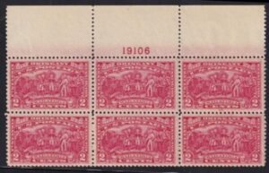 US 644 NH VF-XF Top Plate Block