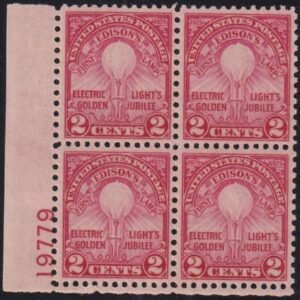 US 655 NH VF Plate Block