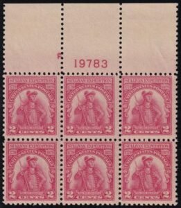 US 657 NH F-VF Top Plate Block
