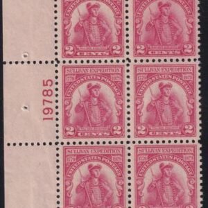 US 657 LH VF Plate Block