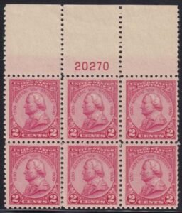 US 689 NH F-VF Top Plate Block