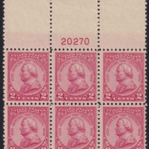 US 689 NH F-VF Top Plate Block