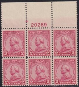 US 689 NH F-VF Top Plate Block