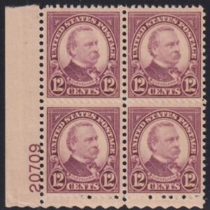 US 693 NH F-VF Plate Block