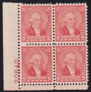 US 714 NH VF Plate Block
